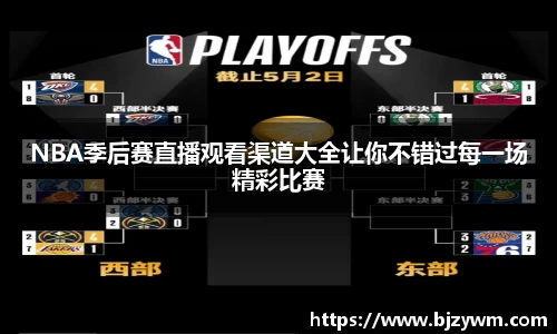 NBA季后赛直播观看渠道大全让你不错过每一场精彩比赛